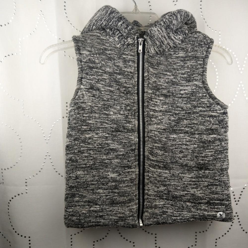 Xersion girls charcoal Gray‎ Puffer vest jacket